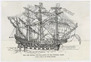 Historic Naval Vessels UK Drucke: The Ark Royal
