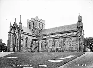 Northern Ireland Landmarks Drucke: Armagh Cathedral