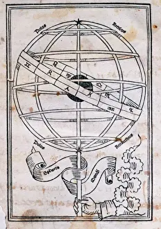 Spanien Drucke: Armillärescheibe