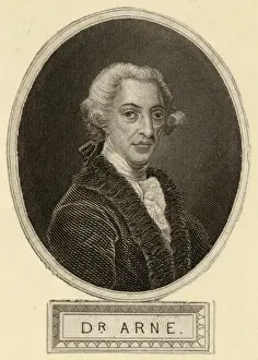 English Classical Music Drucke: Arne, Thomas