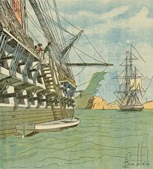 Ankunft auf Saint Helena