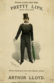 Top Hat Illustration Drucke: Arthur Lloyd / Pretty Lips