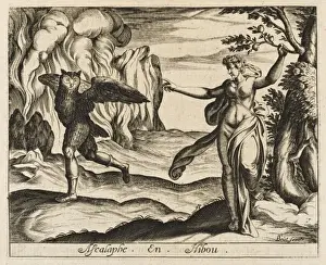 Zeus Mythology Drucke: Ascalaphius into Owl