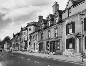 Old English Architecture Drucke: Ashbourne. Derbyshire