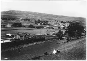 Historical Railway Images Drucke: ASKRIGG - 1912