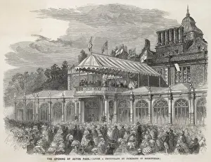 Victorian Era Royalty Photos Drucke: Aston Park opened