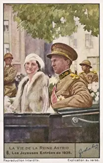 Historical Images Of Queens Drucke: Astrid as Queen