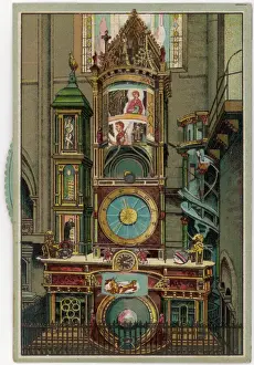 Historical Science Instruments Drucke: Astronomical Clock 1833