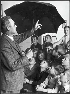 Vintage Astronomy Illustrations Drucke: Astronomical Umbrella