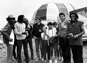 Aswad und 10 cc in Penwith, Cornwall