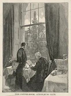 Victorian Era Decor Drucke: Athenaeum Coffee
