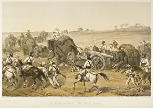 Sepoy Rebellion Drucke: Atkinson / Mutiny / Elephant