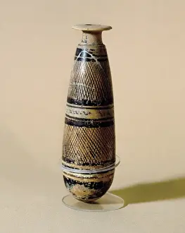 Historical Art Import Drucke: Attic Alabastron. Hellenistic