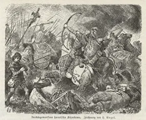 Ancient Roman Battles Drucke: Attila at Chalons - 2