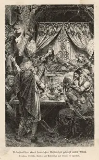 Attila The Hun Drucke: Attila Feasts
