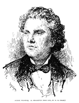 German Classical Musicians Drucke: August Wilhelmj