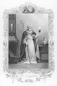 English Christianity History Drucke: Augustine, first Archbishop of Canterbury