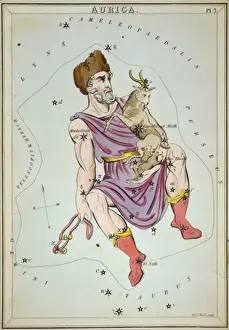 Ancient Astronomy Art Drucke: Auriga