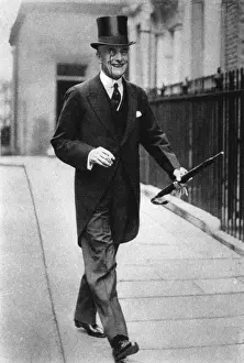 Early 20th Century Leaders Drucke: Austen Chamberlain Walks