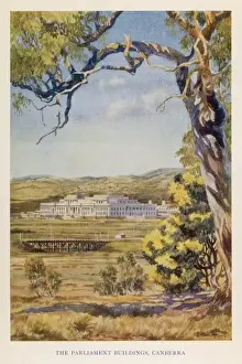 Australian Parliament House Drucke: Australia / Canberra