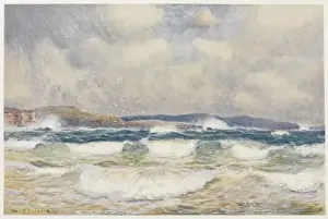 Stormy Seascape Photography Drucke: Australian Gale