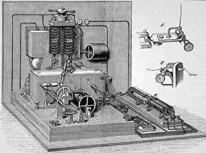 General Post Office London Drucke: Autographic telegraphy