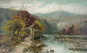 Autumn In America Drucke: Autumn in Cattskills