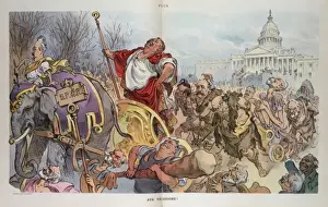Puck Magazine Artwork Drucke: Ave Theodore