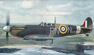 Luftfahrt Drucke: Spitfire Mark IX