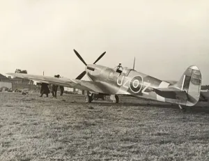 Luftfahrt Drucke: Supermarine Spitfire Mark IX