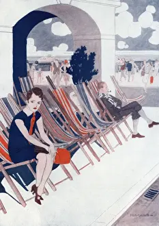 Vermeidung der Menschenmenge von Reginald Higgins