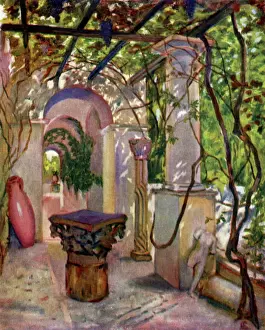 Drucke von Axel Munthe Heimat des schwedischen Arztes und Schriftstellers auf der Insel Anacapri in Italien Datum: 1857-1949 Schweden Drucke: Axel Munthe / Anacapri