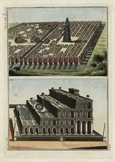 Babylonian Architecture Drucke: Babylon and its gardens