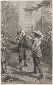 American Colonial History Images Drucke: Bacon and Berkeley