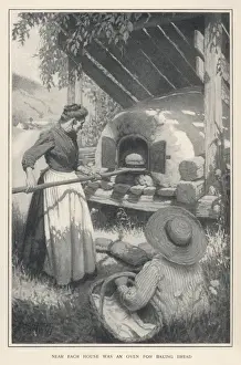 Backen Brot in Frankreich