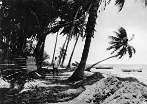 Indonesian Beaches Drucke: Bali Beach Scene