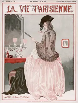 Social History Images Drucke: Before the Ball 1926