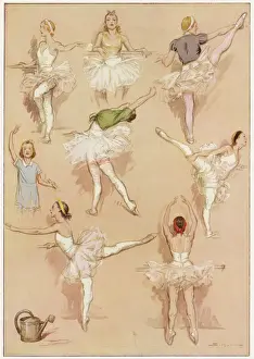 Ballettänzer üben