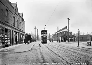 Northern Ireland Street Scene Drucke: Ballyhackamore, Belfast