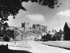 Northumberland Castles Drucke: Bamburgh Castle