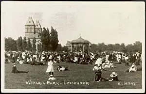 Leicester Drucke: Bandstand in Leicester