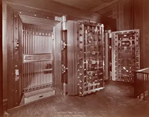 Sicherheitskammer der Bank
