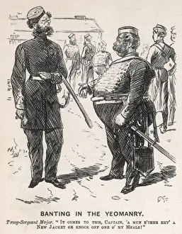 Victorian Era Military Attire Drucke: Banting in the Yeomanry