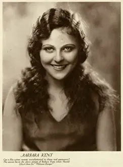 Entertainment History Figures Drucke: Barbara Kent