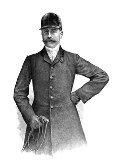 Aristocratic Portraits Drucke: Baron D este