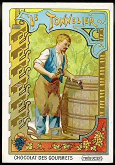 Woodworking Techniques Drucke: Barrelmaker (Series)