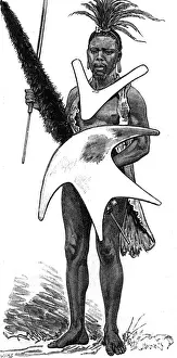 Basutogunnenkrieg, 1880 - Basu-Triben-Krieger