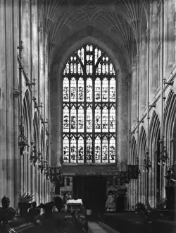 Westfenster von Bath Abbey