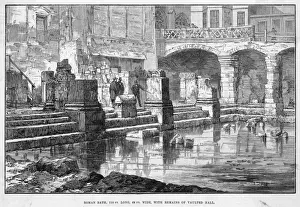 Historical Buildings England Drucke: BATH BATHS