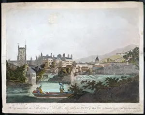 18th Century English Architecture Drucke: Bath / Hassell 1795